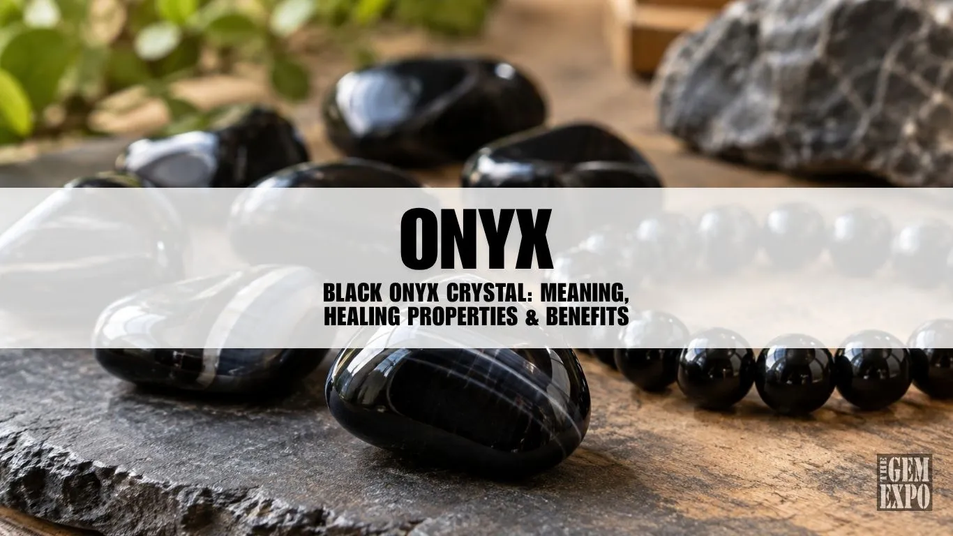 Black Onyx Crystal​: Meaning, Healing Properties & Benefits