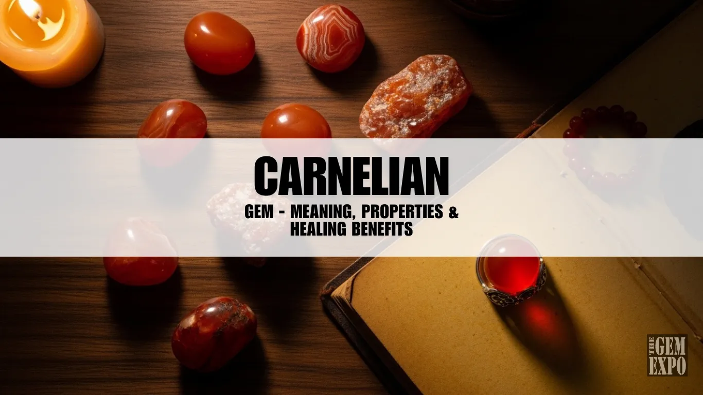 Carnelian Gem - Meaning, Properties & Healing Benefits