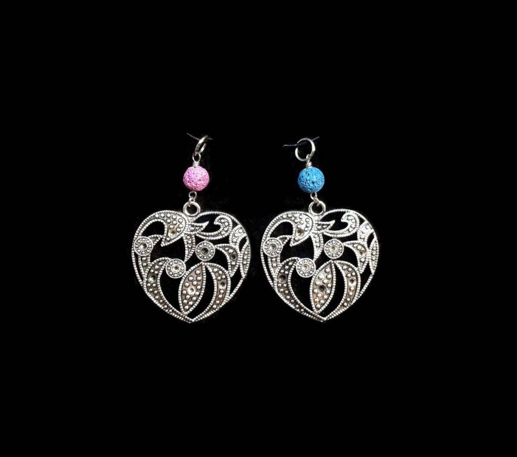 Lava Bead Earrings