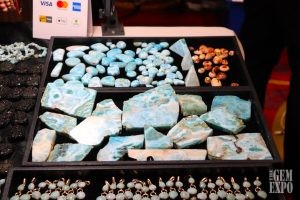 Larimar Mineral for Cutting Cabochons