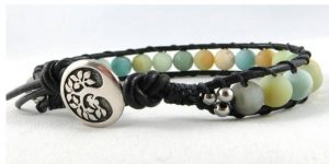 Leather Wrapped Bracelet