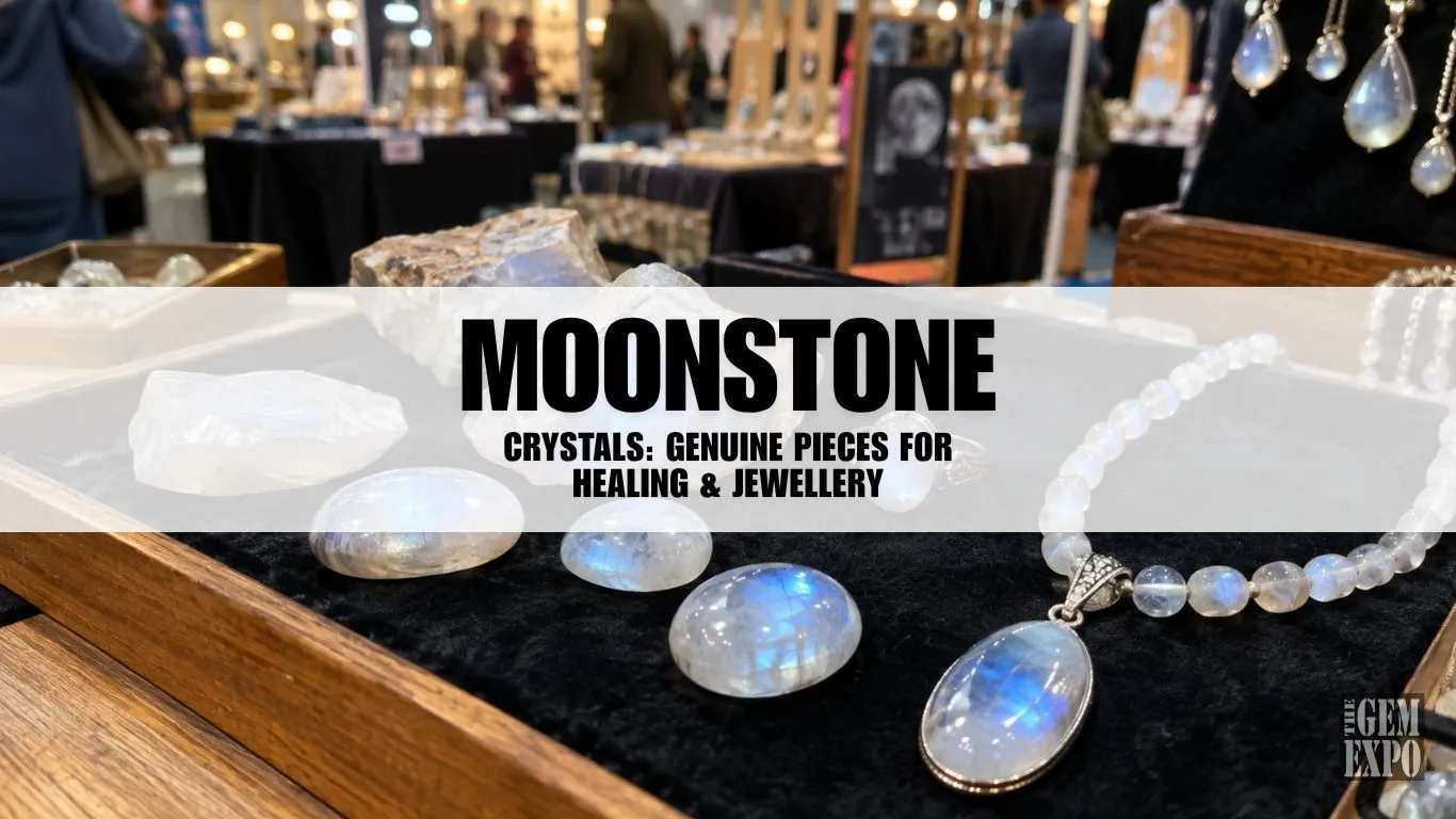 Moonstone Crystals: Genuine Pieces for Healing & Jewellery