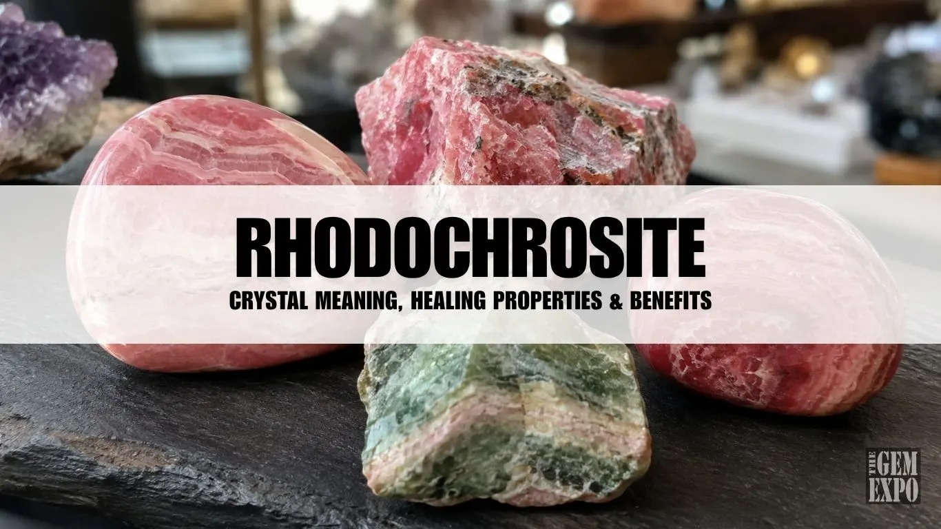 Rhodochrosite Crystal Meaning, Healing Properties & Benefits