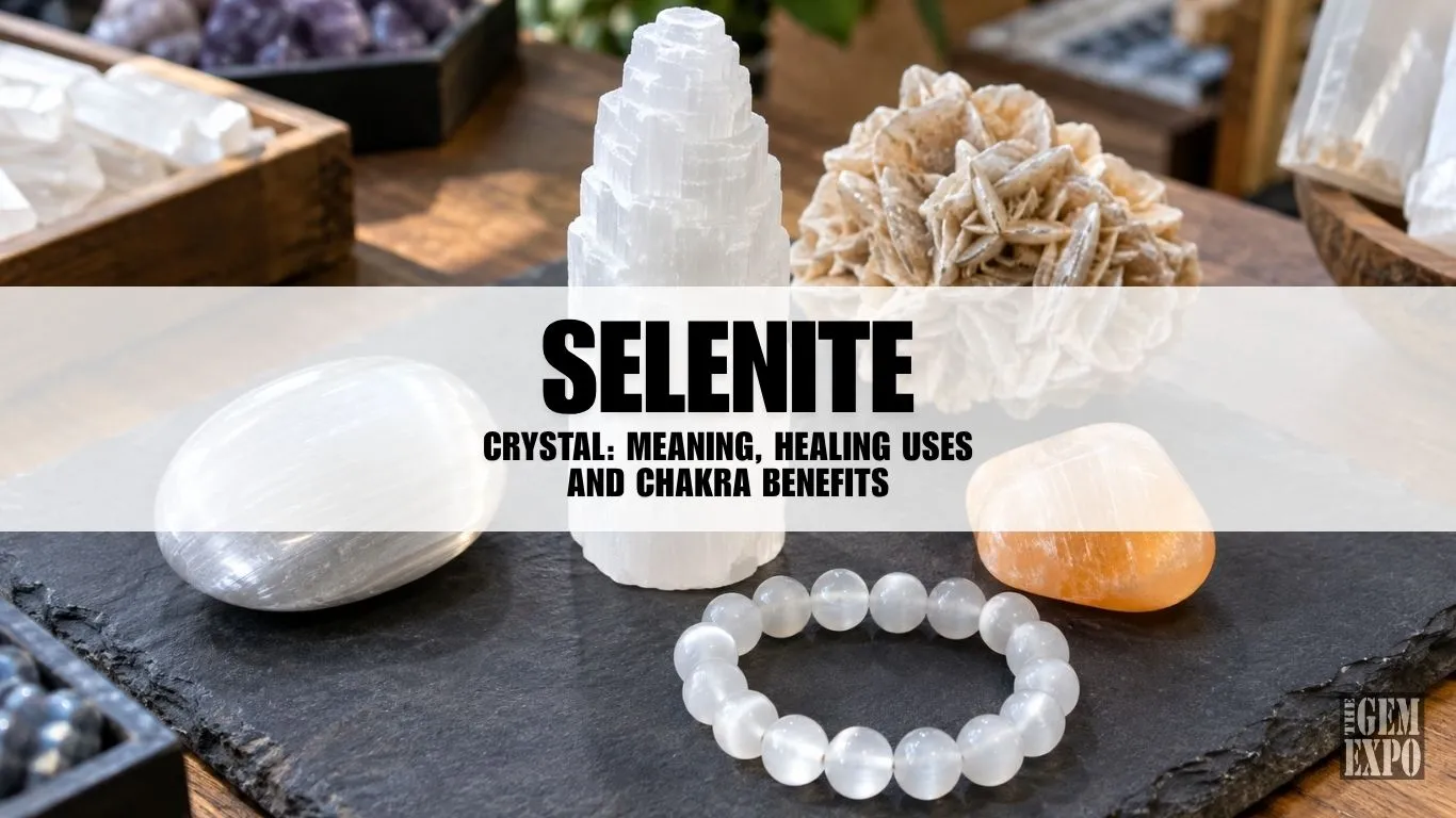 Selenite Crystal: Meaning, Healing Uses and Chakra Benefits