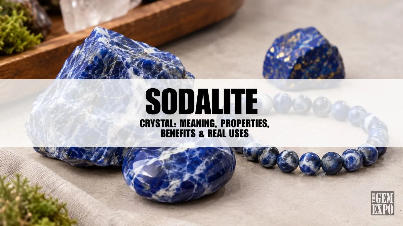 Sodalite Crystal: Meaning, Properties, Benefits & Real Uses