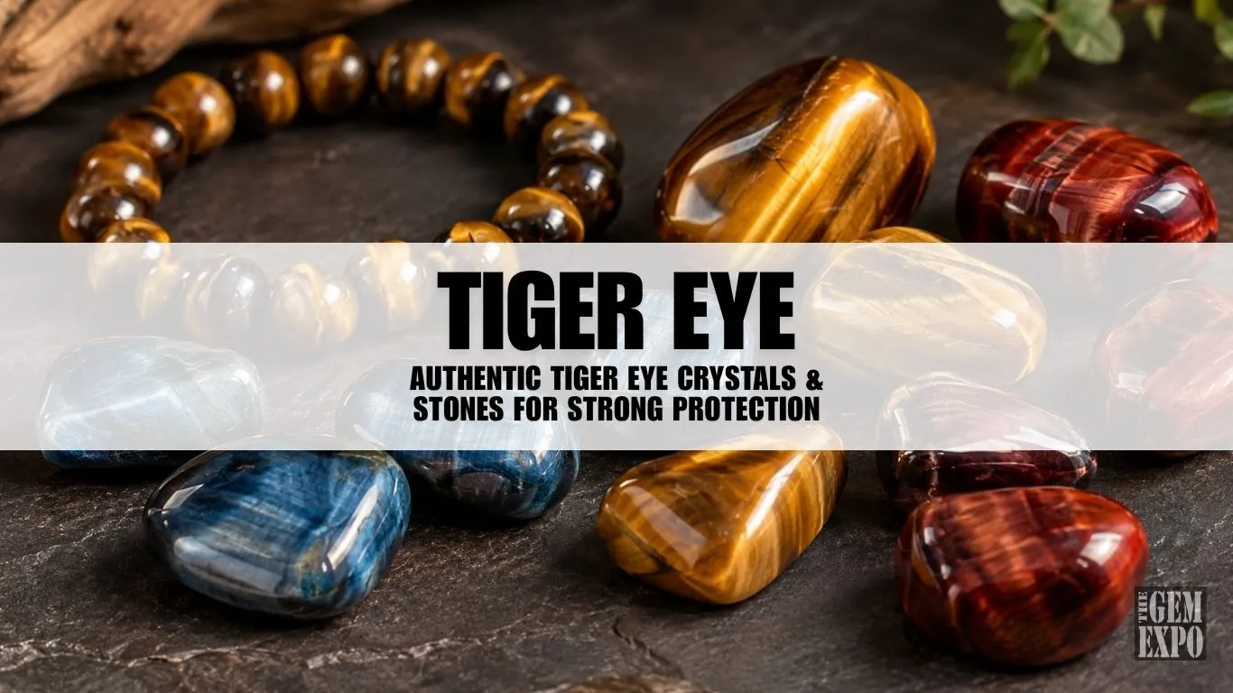 Authentic Tiger Eye Crystals & Stones for Strong Protection