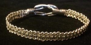 Wire weave bracelet