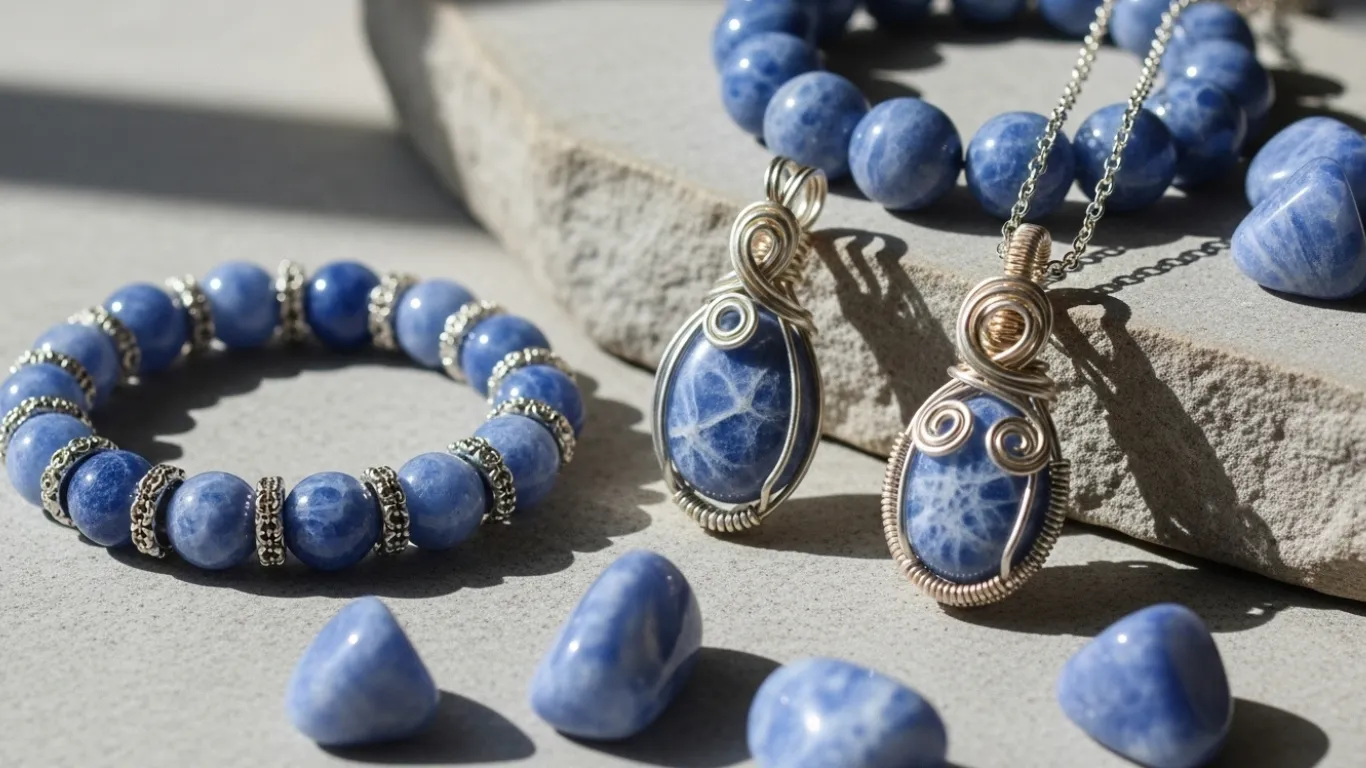 angelite crystal Jewellery Considerations